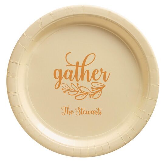 Gather Paper Plates
